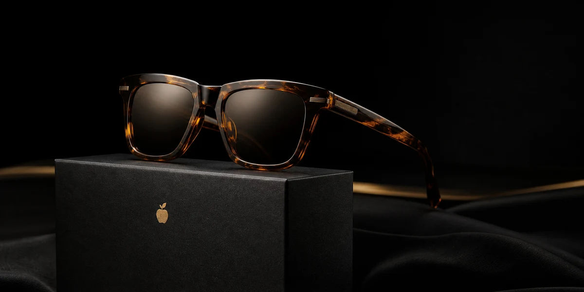 Óculos premium Zenvora em estojo preto