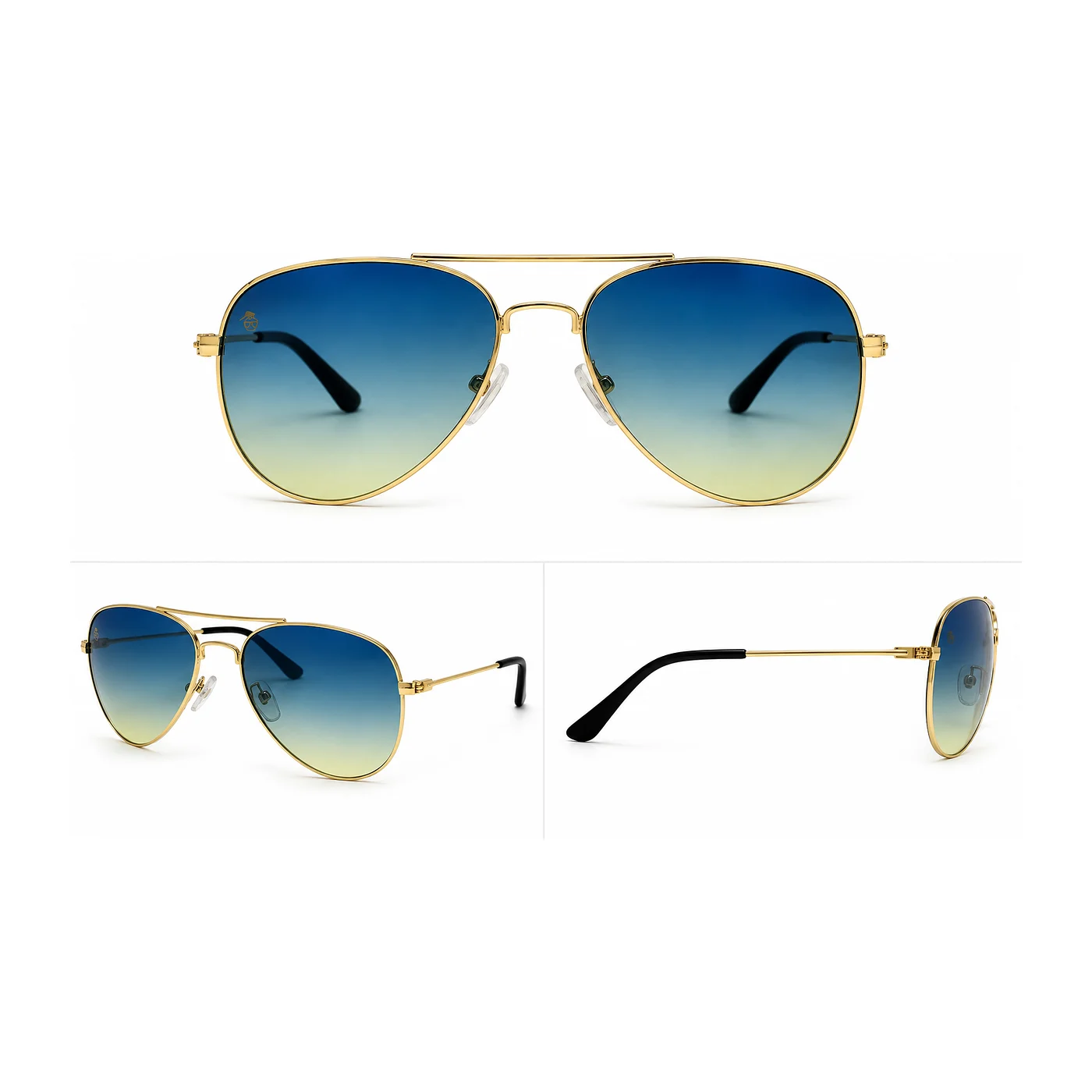 Óculos de Sol ZENVORA Prime Aviator Blue UV400 — foto 1